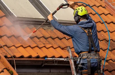 Démoussage et hydrofuge de toiture à Biarrotte
